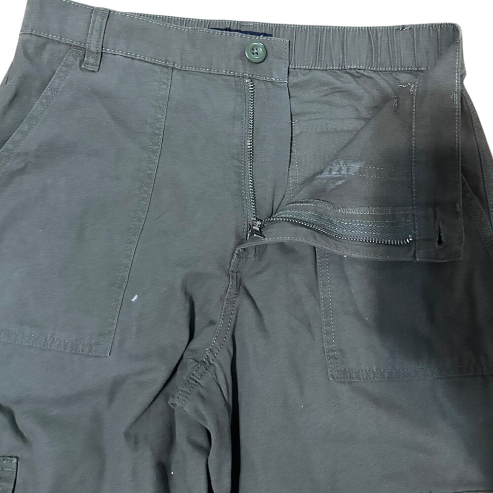 Aeropostale | Junior's Olive Green Baggy Utility Cargo Pants Small - Picture 4 of 8